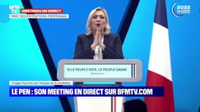 Marine Le Pen appelle les Français à "l'unité nationale"