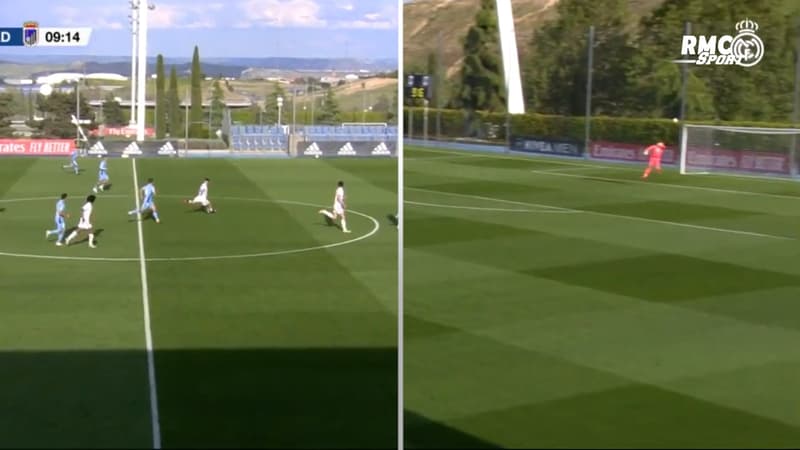Real Madrid : Le missile d'Arribas du milieu de terrain avec la Castilla