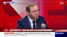 "Le geste, nous y sommes prêts": le ministre de l'Économie revient sur la hausse des taxes sur l'électricité