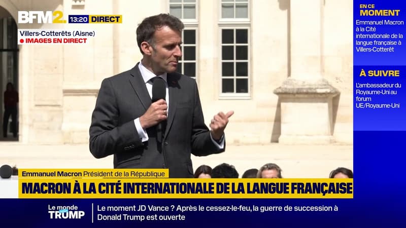 Emmanuel Macron veut instaurer une journée sans connexion une fois par mois et relancer la lecture à voix haute en classe