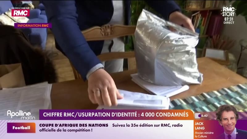 Chiffre RMC / usurpation d'identité : 4.000 condamnés en 2024