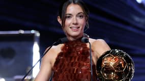 Aitana Bonmati lors de la cérémonie du Ballon d'or, le 23 septembre 2025