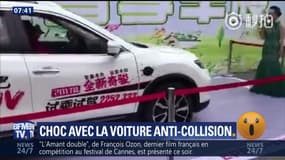 Chine: une démonstration "choc" avec la voiture anti-collision - 26/05