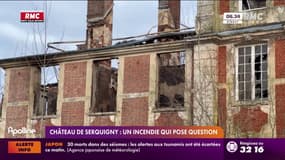 Château de Serquigny : un incendie qui pose question