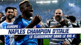 Naples champion de Serie A, la course à l'Europe dans le Big 4