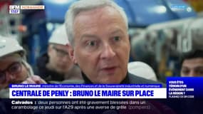 Seine-Maritime: Bruno Le Maire en déplacement à la centrale de Penly