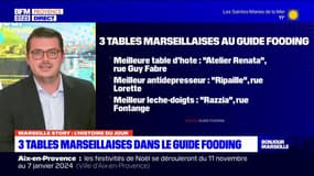 Marseille Story: trois tables marseillaises dans le Guide Fooding 2024