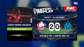 Lille 2-0 OM : Le goal replay de la logique défaite marseillaise avec les commentaires de RMC