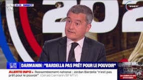 Gérald Darmanin: "Quand le peuple a parlé et qu'il nous a désavoués, bien sûr qu'il faut faire des mea-culpa"