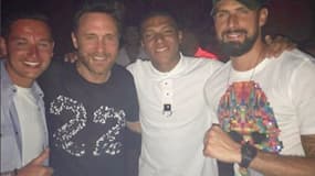 Thauvin, Guetta, Mbappé et Giroud