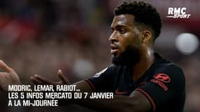 Modric, Lemar, Rabiot... Les 5 infos mercato du 7 janvier à la mi-journée