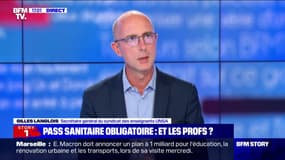 Gilles Langlois (UNSA): "9 enseignants sur 10 sont actuellement vaccinés, (...) c'est un chiffre extrêmement satisfaisant"