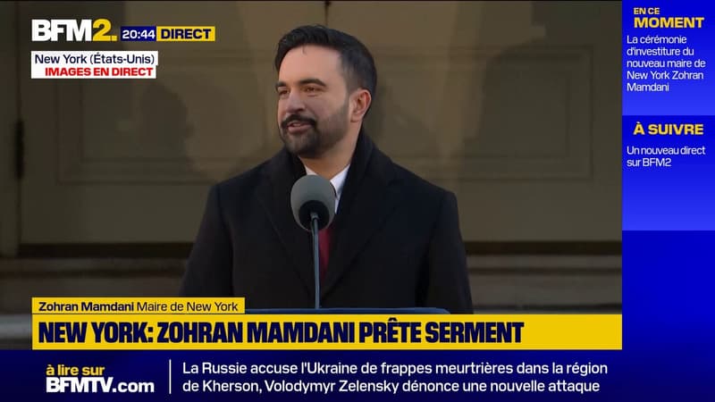 "Je vous protégerai": Zohran Mamdani s'adresse aux new-yorkais