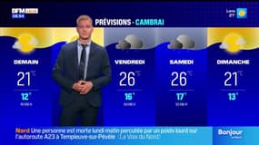Météo Nord-Pas-de-Calais: alternance d'éclaircies et de nuages avec du vent ce mardi, 25°C à Douai et Maubeuge
