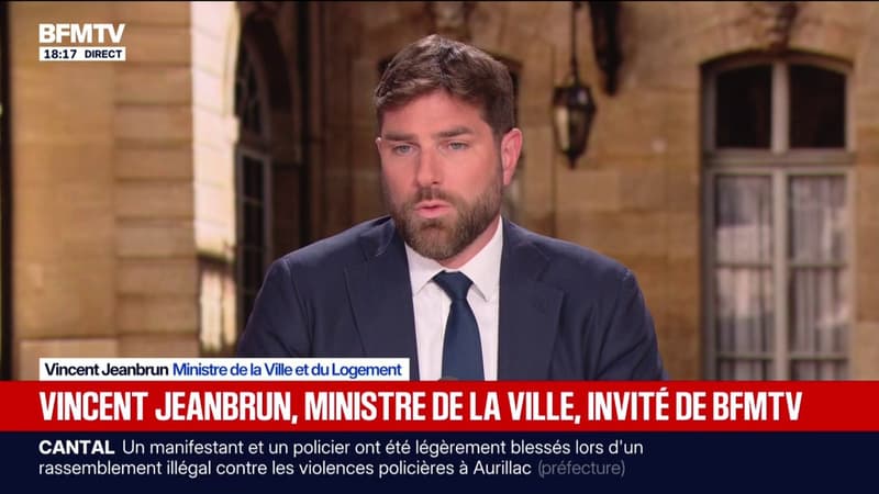 Présidentielle 2027: "Sans le rassemblement du bloc central, on ne sera pas en capacité d'empêcher Jean-Luc Mélenchon d'arriver au second tour, ce que je veux éviter", déclare Vincent Jeanbrun, ministre de la Ville