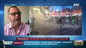 Violences de "gilets jaunes" contre des policiers: "On ne peut pas continuer à accepter ces manifestations" selon un syndicaliste