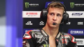 Fabio Quartararo pendant le GP du Qatar en novembre 2023