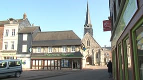La commune de Thiberville (Eure), en 2011.