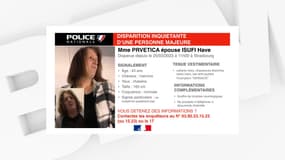 La police nationale du 67 a lancé un appel à témoins après la disparition inquiétante d'une quadragénaire à Strasbourg.