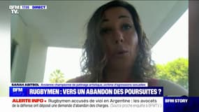 Affaire Jegou-Auradou: "Cette femme a l'air en grande souffrance, j'espère que la vérité va éclater", affirme Sarah Abitbol