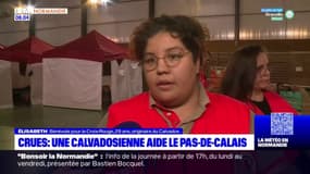 Crues: une Calvadosienne aide le Pas-de-Calais