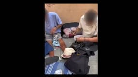 Des toxicomanes filmés par un riverain rue Tiranty à Nice relayés par le maire de Nice Christian Estrosi