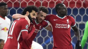 Mohamed Salah, Diogo Jota et Sadio Mané