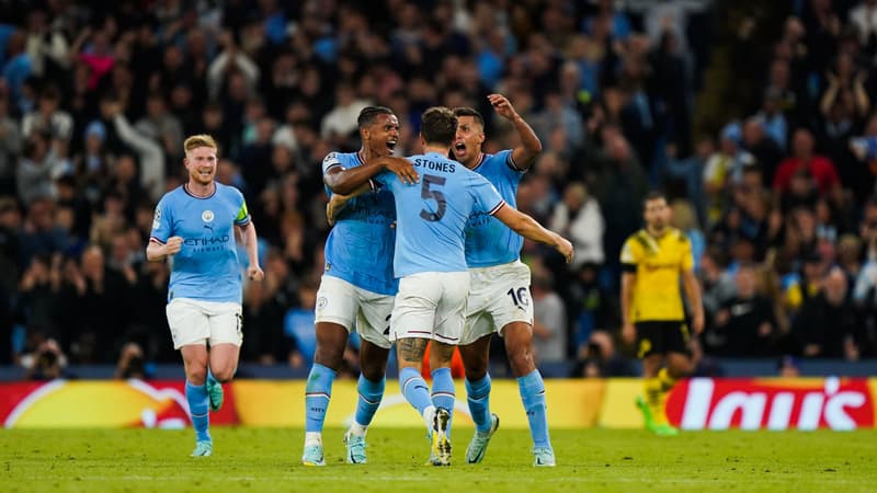 Célébration Manchester City