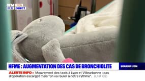 Lyon: augmentation des cas de bronchiolite à l'hôpital femme mère enfant