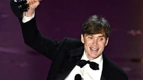  Cillian Murphy en Versace lors des Oscars 2024 (photo d'illustration).