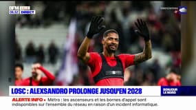 LOSC: Alexsandro, défenseur central brésilien, prolonge jusqu'en 2028