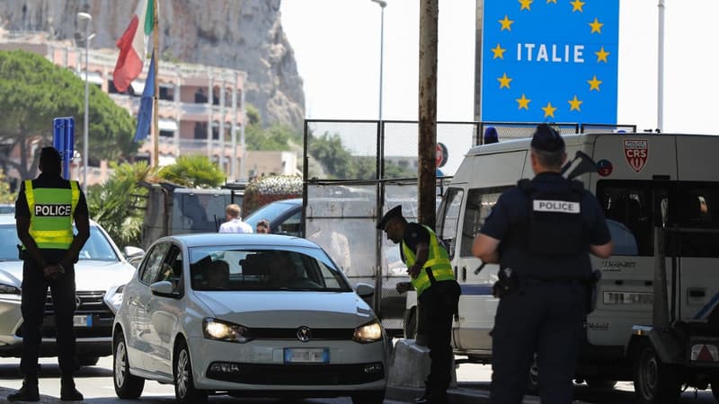 Tensions entre la France et l'Italie: contrôles renforcés à la frontière sur une dizaine de points de passage