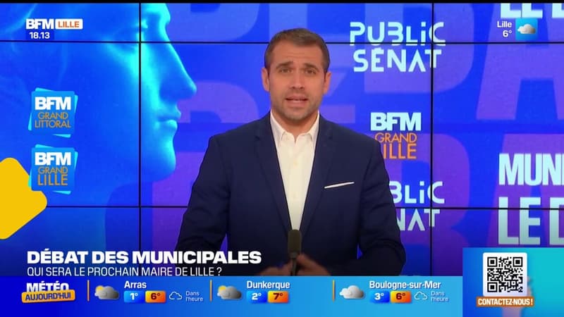 Le débat des municipales à Lille ce jeudi 17h.