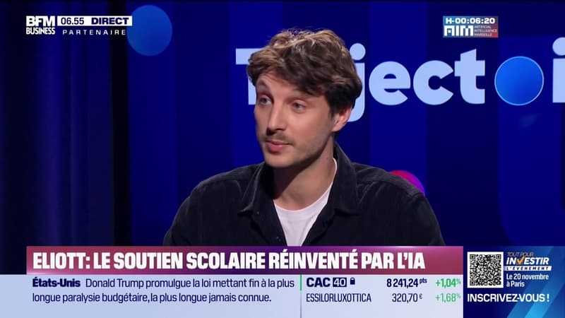 Trajectoire : Eliott, le soutien scolaire réinventé par l'IA - 13/11