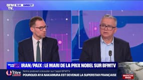 Iran/Paix : le mari de la prix Nobel sur BFMTV - 09/03