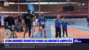Lyon: journée sportive pour des enfants amputés