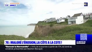 Seine-Maritime: le prix de l'immobilier pas affecté par l'érosion