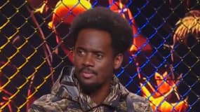 Black M sur le plateau de RMC Sport.