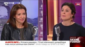 Hidalgo : "Christiane Taubira m'avait appelé avant Noël"