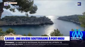 Une rivière souterraine découverte dans la calanque Port-Miou
