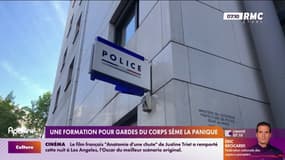 Une formation pour gardes du corps sème la panique
