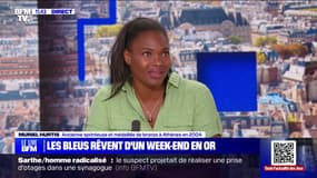 Athlétisme français aux JO: "J'espère qu'on va aller chercher les médailles qui nous manquent", désire Muriel Hurtis, ancienne sprinteuse