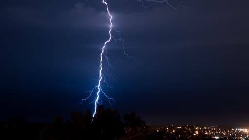 Des orages impressionnants comme ici à Bordeaux
