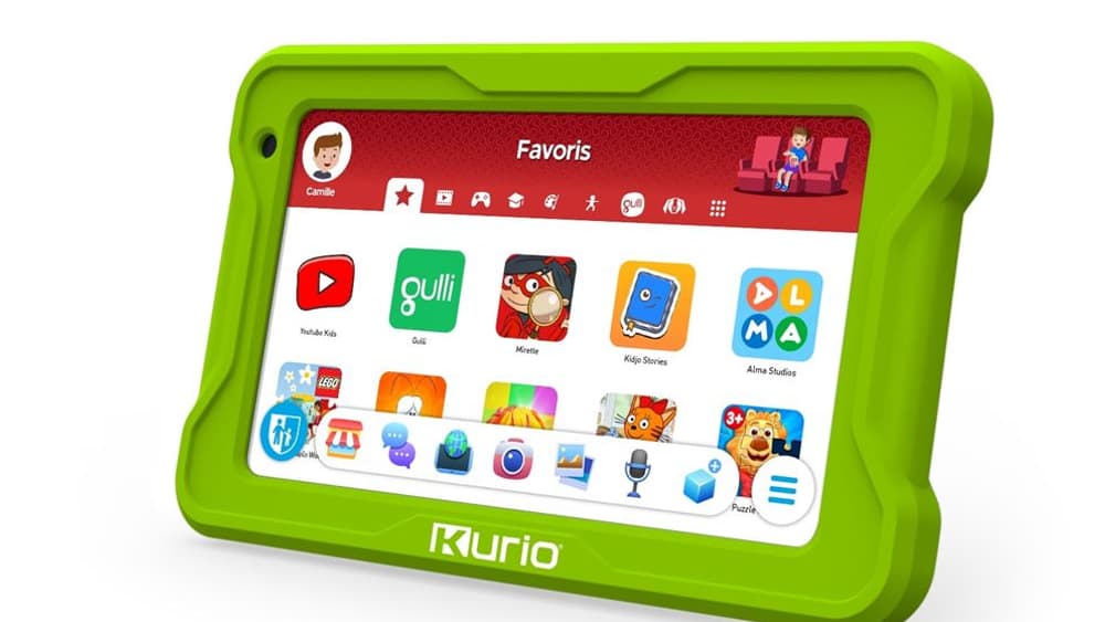 La tablette Kurio Gulli. La tablette Kurio Gulli.