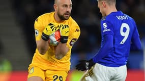Pepe Reina, avec Aston Villa