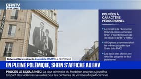"L'affiche qu'on n'aurait pas dû faire": en pleine polémique, Shein s'affiche au BHV en vue de l'ouverture de leur première boutique