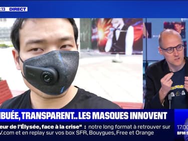Antibuée, transparents ... les masques de protection se réinventent - 11/06