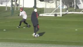 Edinson Cavani fait son retour à l'entraînement