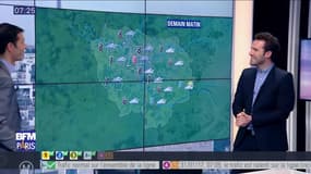 Météo Paris-Ile-de-France du mardi 31 janvier 2017: Un ciel gris ce matin et quelques pluies assez faibles dans la région