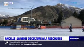 Hautes-Alpes: à Ancelle, la station de ski mise sur la neige de culture